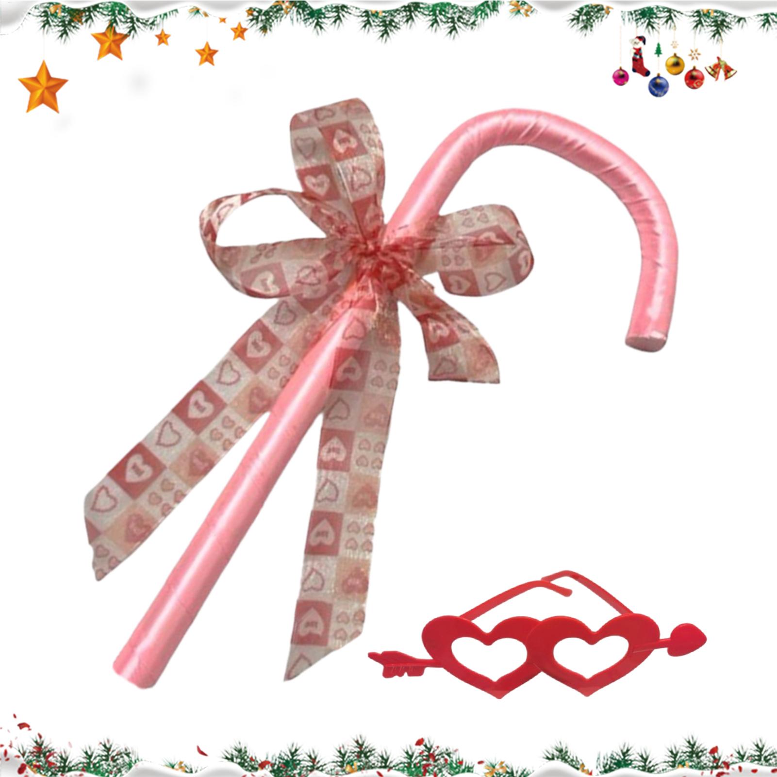 Cosplay Prop Bow - فستان قصب عيد الميلاد تأثيري لوازم