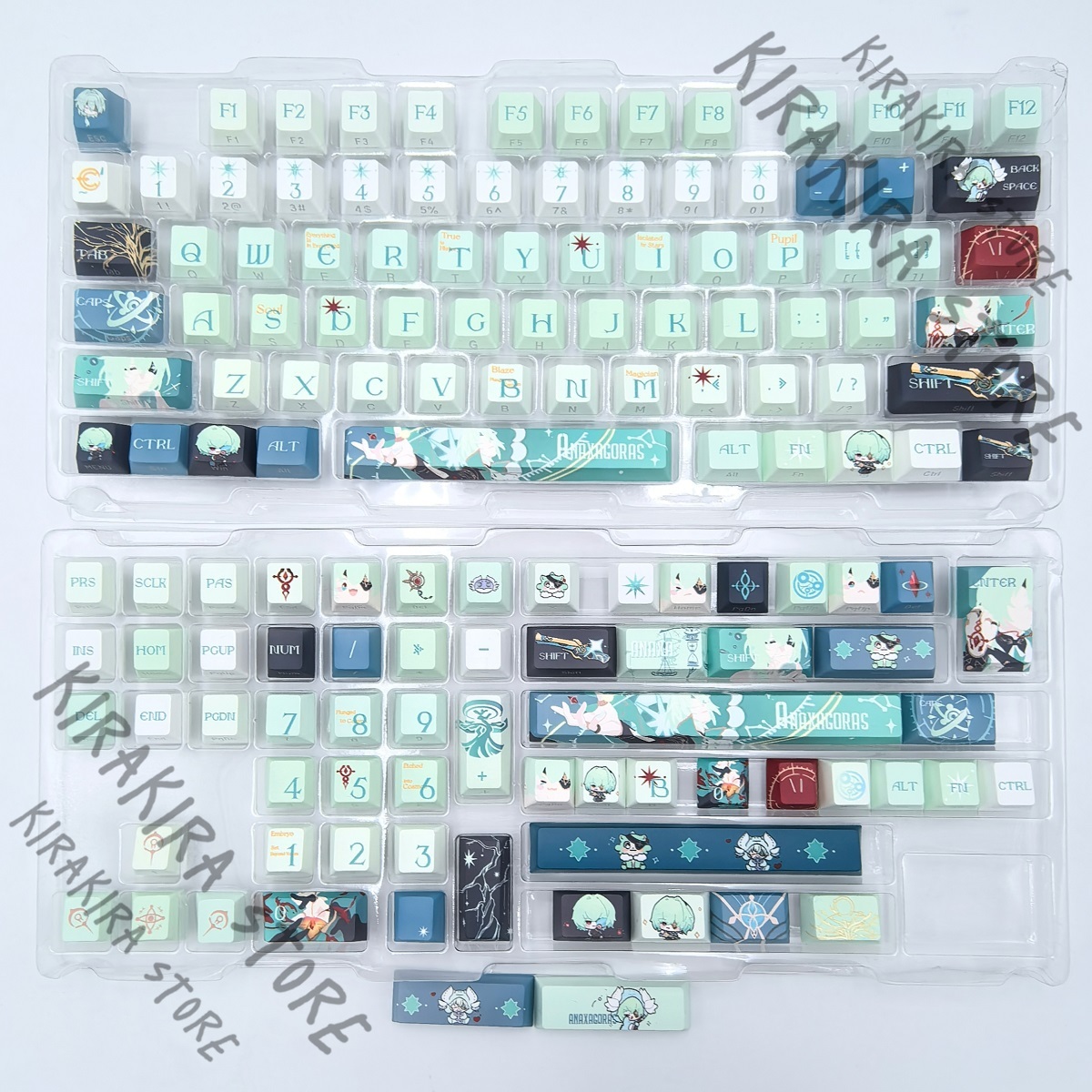 Anaxa Cosplay Prop - Honkai: Star Rail Anaxa Keycap Cartoon