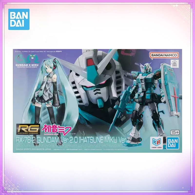 Bandai Gundam Rg - بانداي أصلي في علبة RG RX-78-2