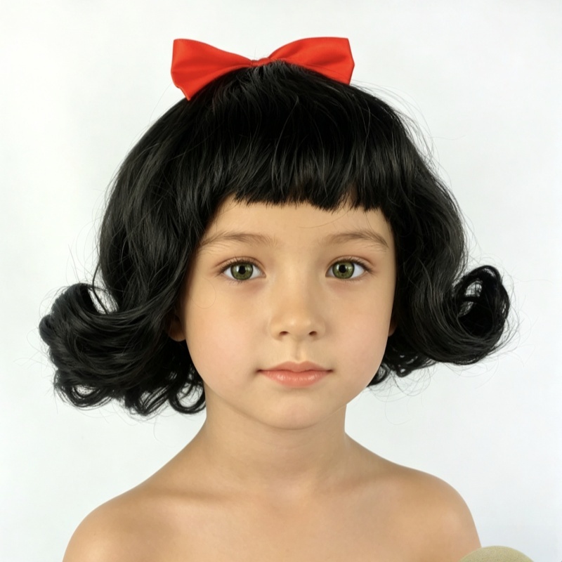 Cosplay Prop Bow - شعر مستعار جميل للفتيات على طراز