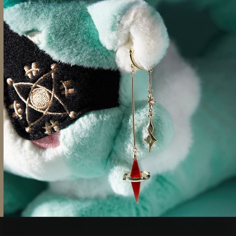 Anaxa Cosplay Prop - أقراط كرتونية على شكل أذن أنكساغوراس