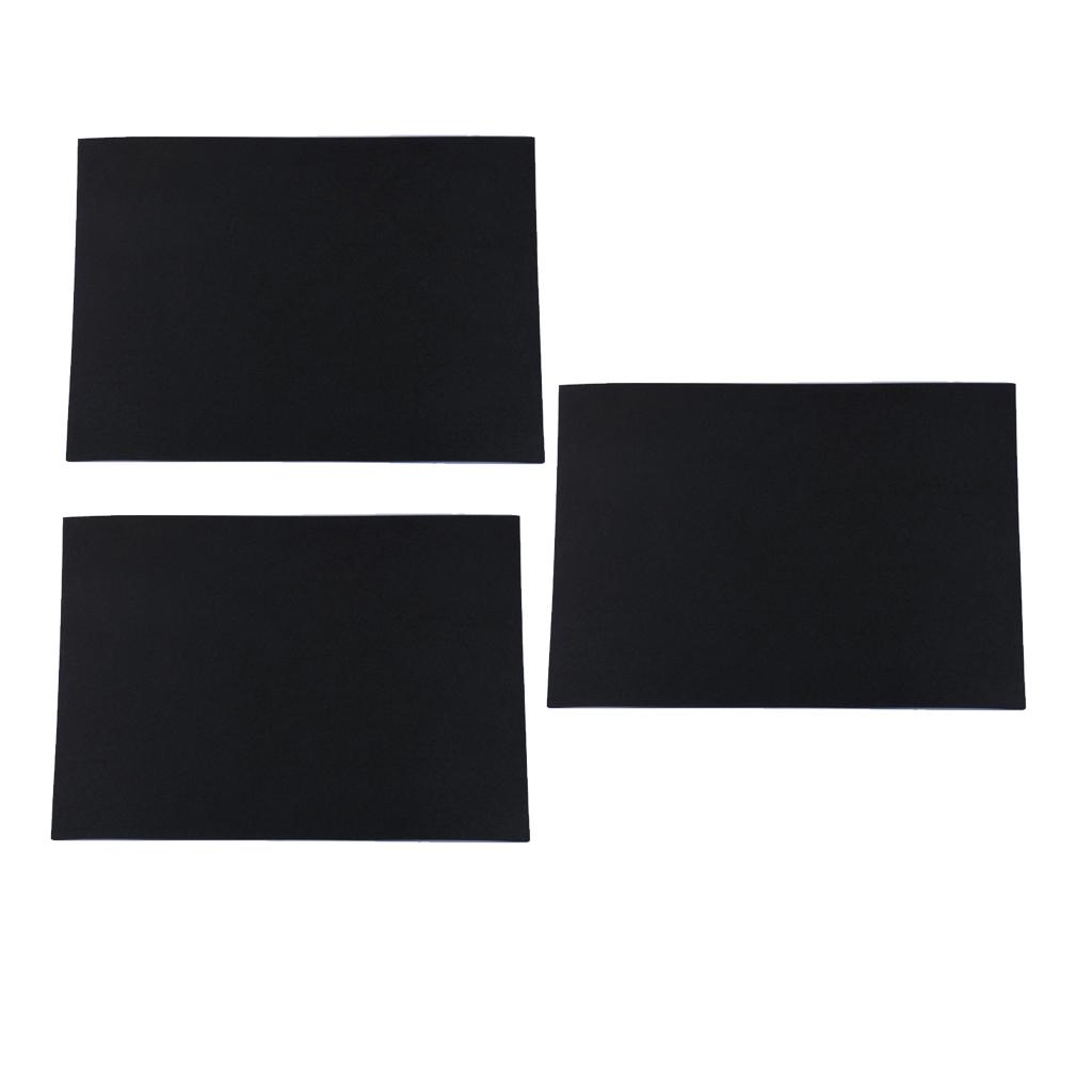 Cosplay Props Eva Foam - ورق إيفا أسود مرن مصنوع يدويًا