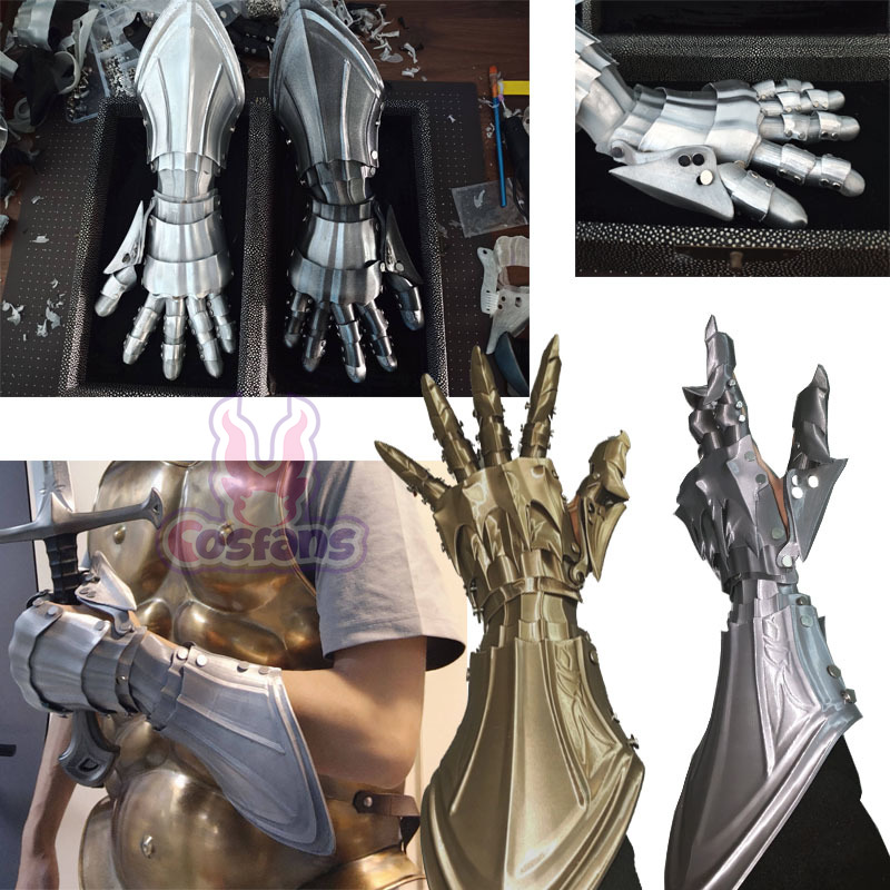 Cosplay Prop 3D Print - نسخة جديدة من قفازات الفارس المصنوعة