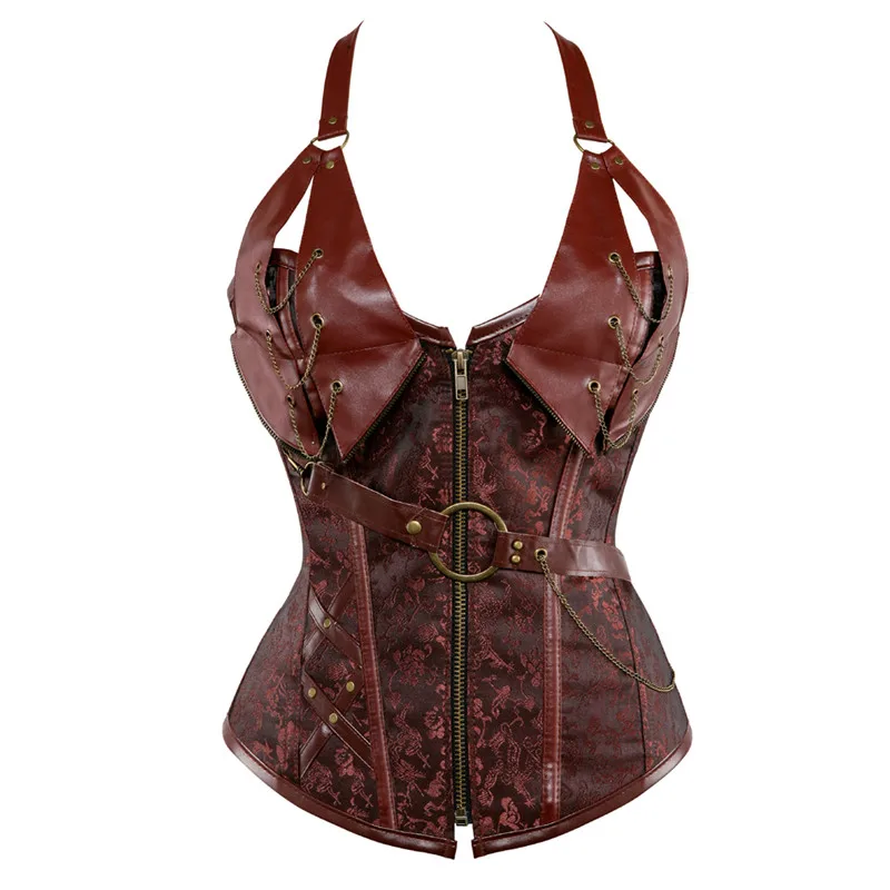 Sapubonva Steampunk ملابس النس - مراجعة Boning Corset Steel وسعره