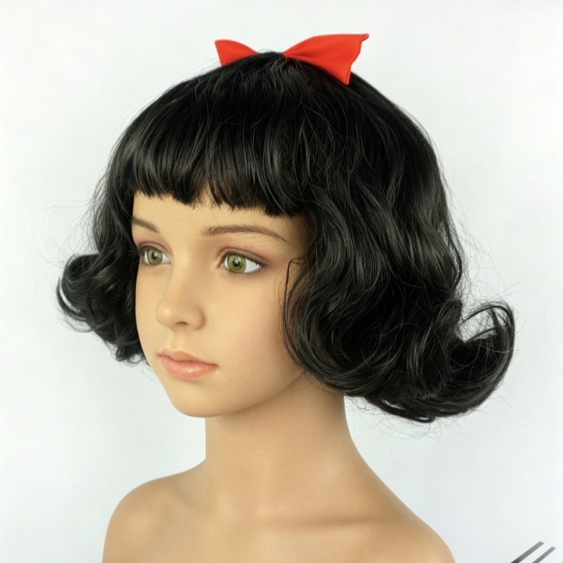 شعر مستعار جميل للفتيات على طر - مراجعة Cosplay Prop Bow وسعره