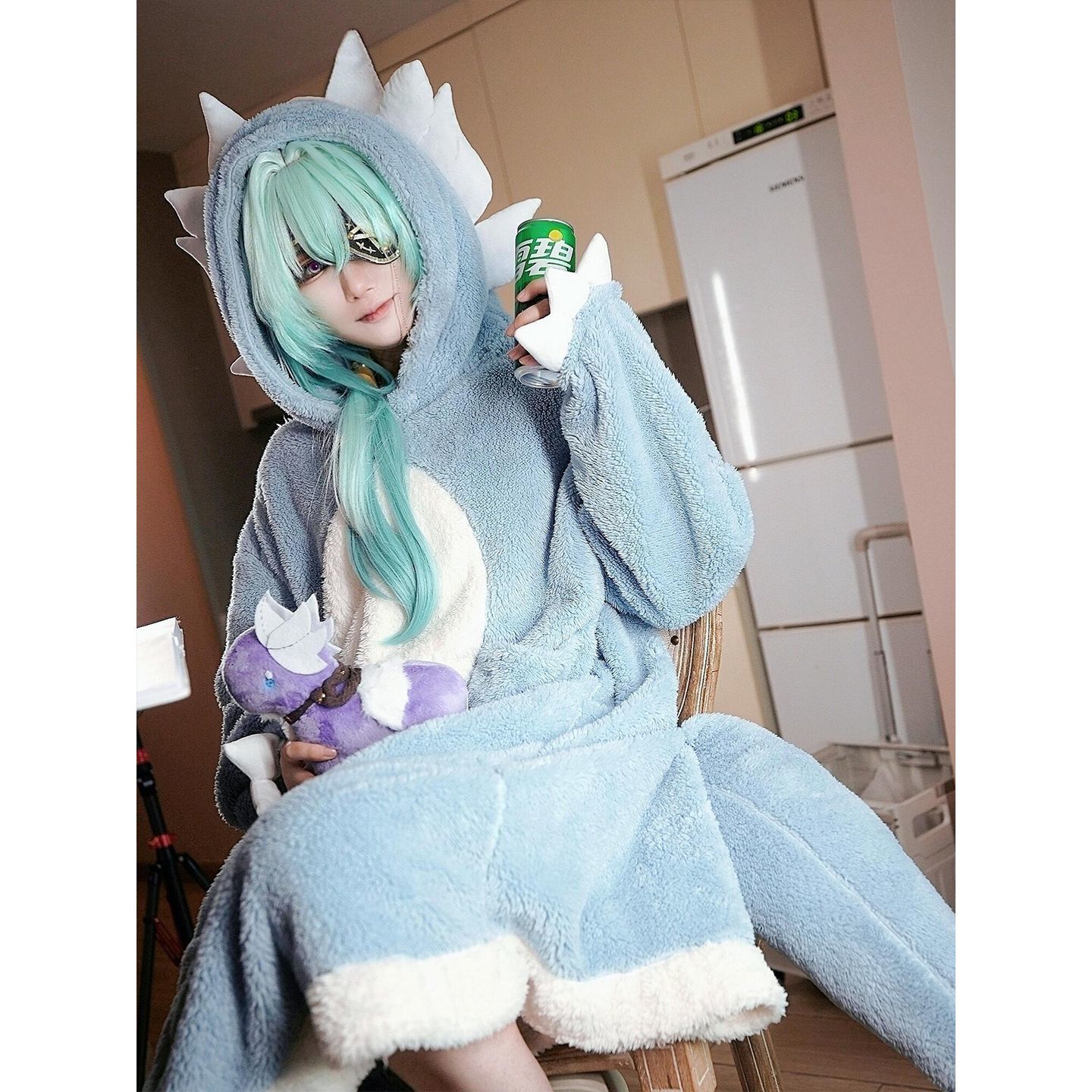 لطيف الأرض الوحش ثوب النوم للن - مراجعة Anaxa Cosplay Prop وسعره