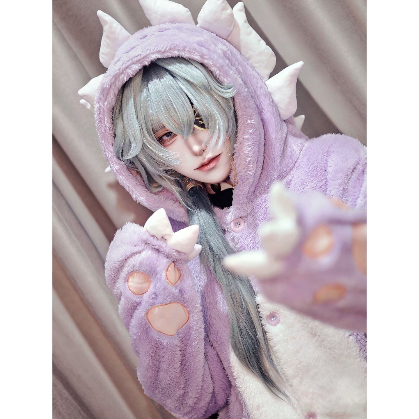 لطيف الأرض الوحش ثوب النوم للن - مراجعة Anaxa Cosplay Prop وسعره