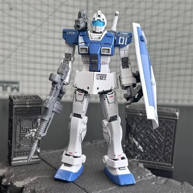 مجموعة نموذج تجميع ميكانيكي HG - مراجعة Bandai Gundam Rg وسعره