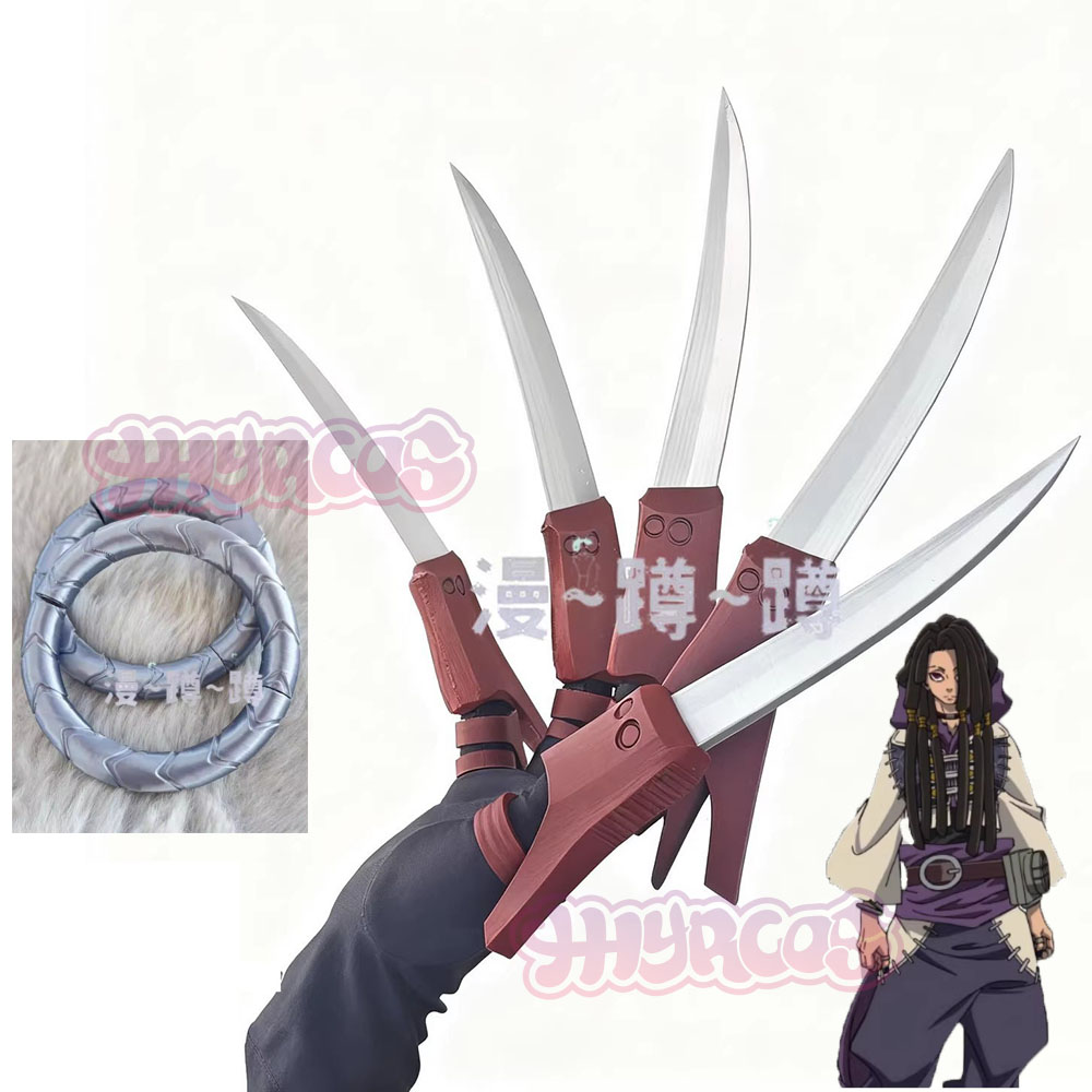 طقم كامل من إكسسوارات شخصية جا - مراجعة Cosplay Prop 3D Print وسعره