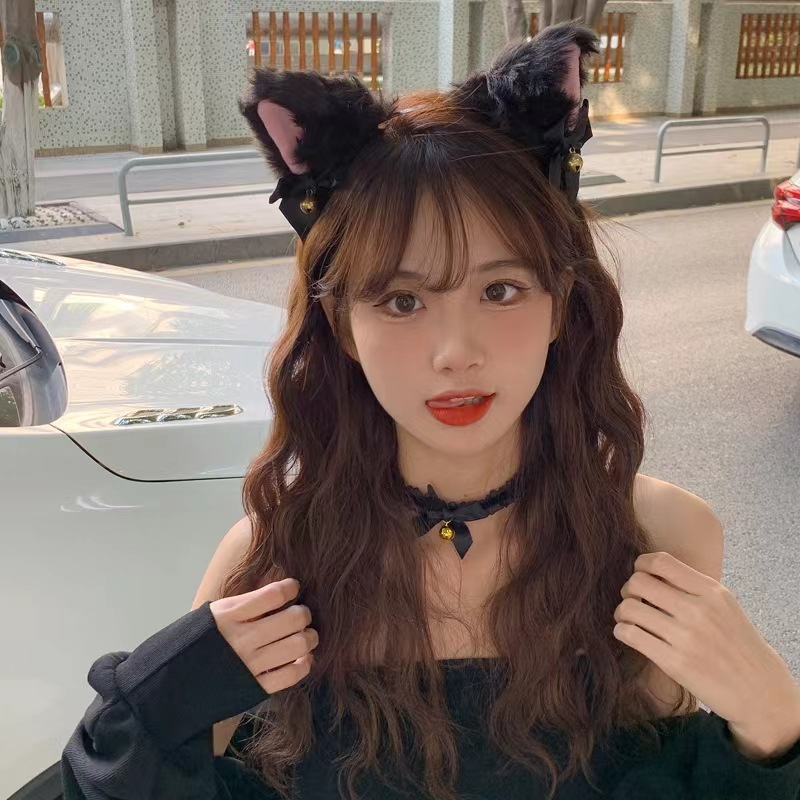 النساء فتاة الثعلب القط آذان ا - مراجعة Cosplay Prop Bow وسعره