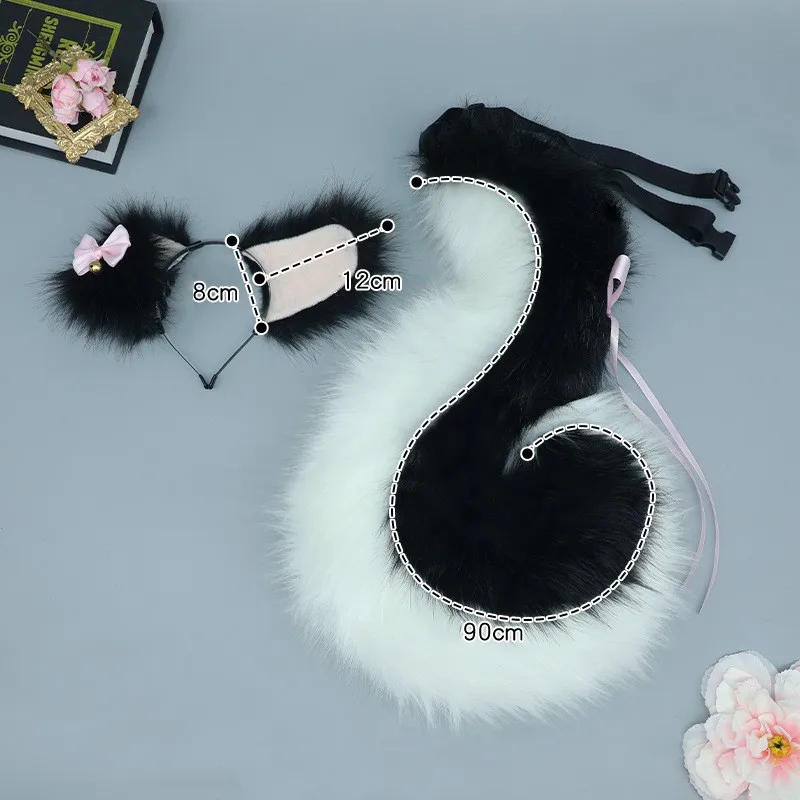 هالوين الحيوان فروي جرو الأذن  - مراجعة Cosplay Prop Bow وسعره