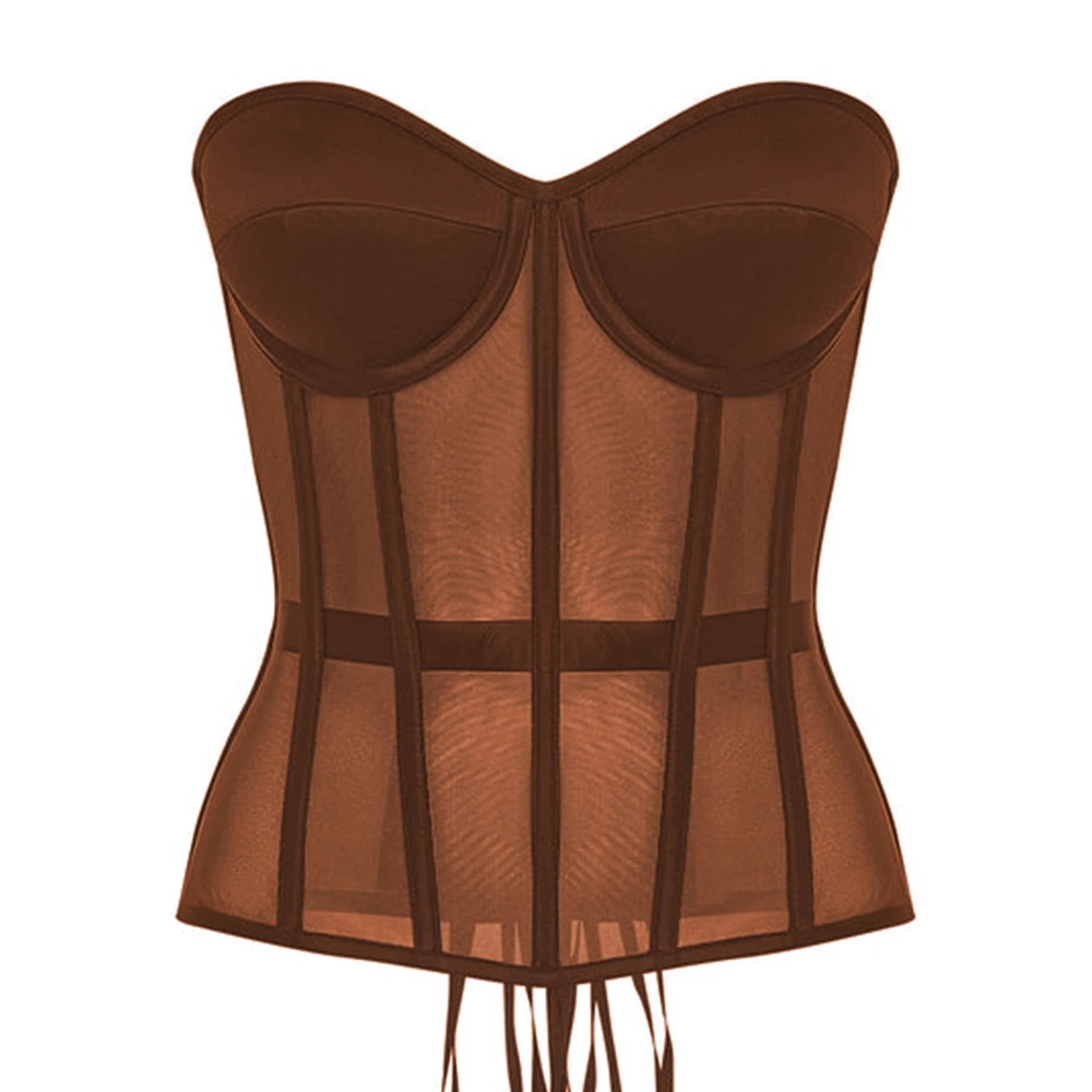 المرأة مشد بوستير القمم مثير ا - مراجعة Boning Corset Steel وسعره