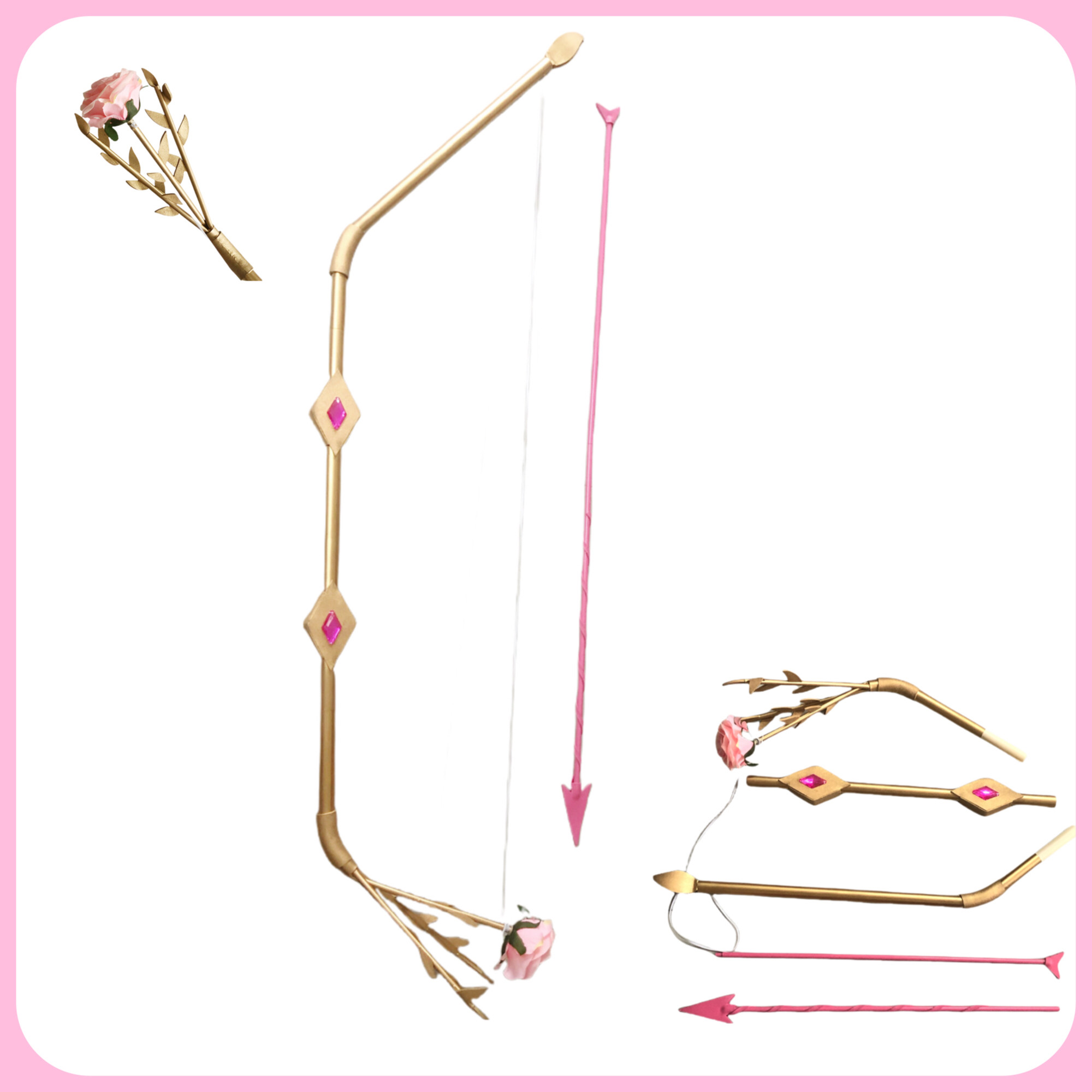 قوس وسهم كانا مادوكا للعب الأد - مراجعة Cosplay Prop Bow وسعره
